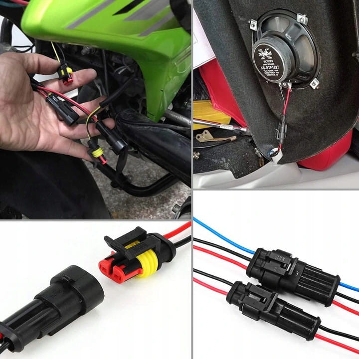 VORFAL KOSTKA WTYK ZŁĄCZE HERMETYCZNE SUPERSEAL 6 PIN 1