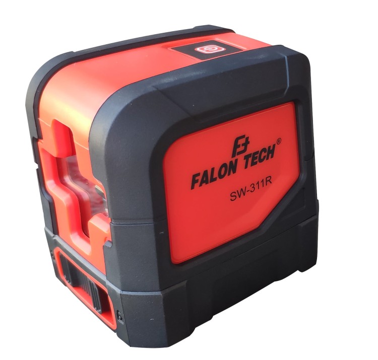 FALON TECH  Poziomica laserowa krzyżowa samopoziomująca FT5645