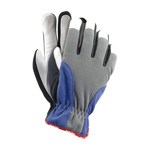 REIS Rękawice ocieplane skórzane robocze Gekon r.11