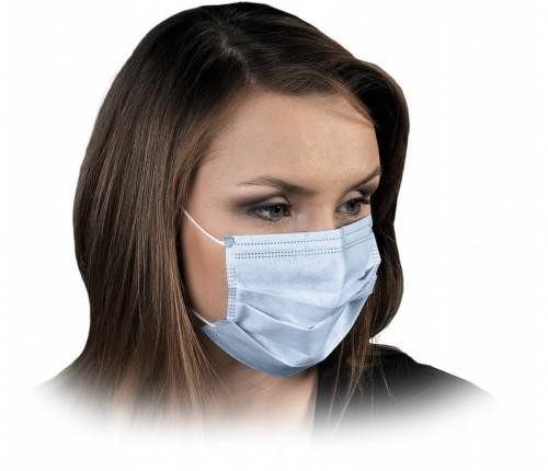 REIS Maseczka trójwarstwowa z polipropylenu biały