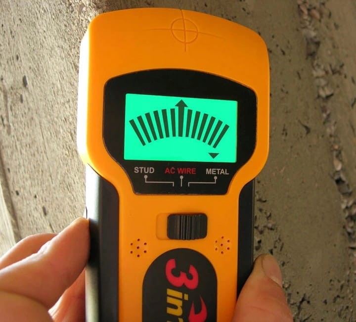 FALON TECH WYKRYWACZ PRZEWODÓW METALU DREWNA 3W1 DETEKTOR