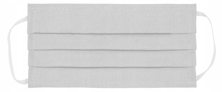 ARTPOL Maseczka ochronna wielokrotnego użytku 2-warstwowa bawełna noris