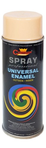 Farba champion uniwersalna 400ml RAL1001  beżowa aerozol