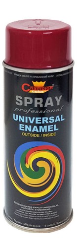 Farba champion uniwersalna 400ml RAL3005 czerwona winna