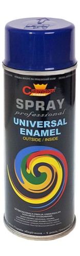 Farba champion uniwersalna 400ml RAL5022 atramentowa aerozol
