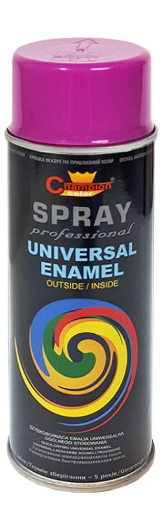 Farba champion uniwersalna 400ml RAL4008  fioletowa aerozol