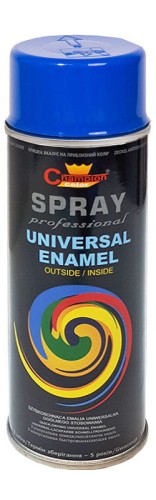 Farba champion uniwersalna 400ml RAL5010 niebieska ciemna aerozol