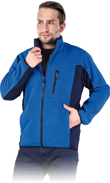 REIS Bluza polarowa niebiesko-granatowa POLAR-TWIN rozm.L