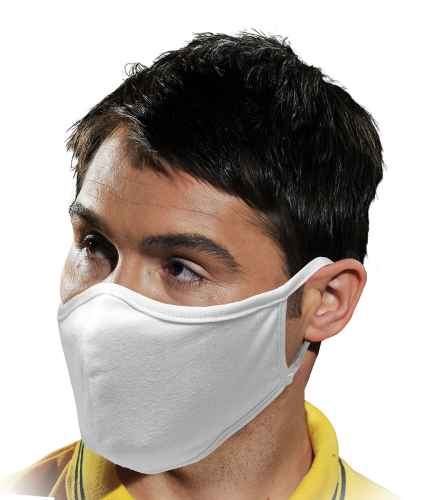 REIS Maseczka higieniczna wielokrotnego użytku 3-warstwy biała