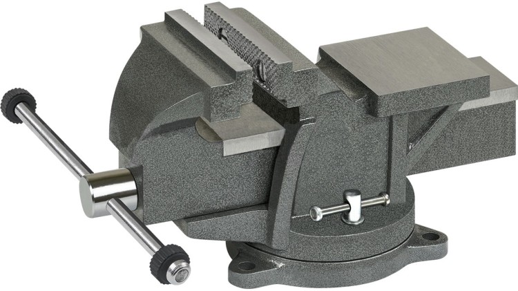 ARTPOL Imadło ślusarskie obrotowe z kowadłem 100mm żeliwne