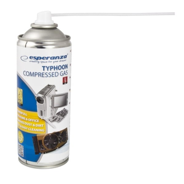 ESPERANZA Sprężone powietrze Typhoon 400ml  1