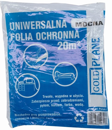 AJKA FOLIA BUDOWLANA 0,04 4x5m MOCNA