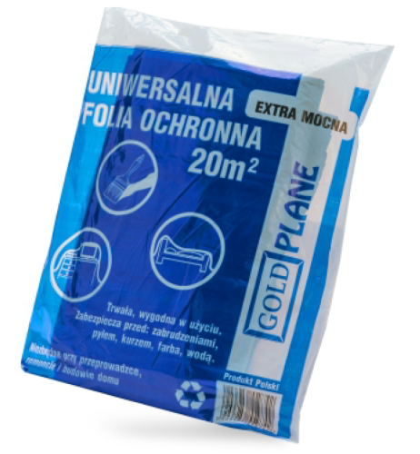 AJKA Folia budowlana Extra Mocna 4x5m