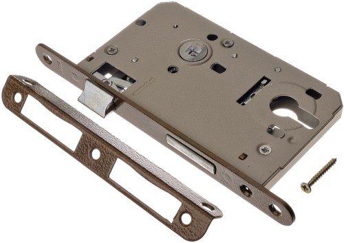 JANIA Zamek drzwiowy wewnętrzny uniwersalny 72/60 mm na wkład z dźwignią