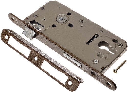 Jania Zamek drzwiowy 90/50 mm na wkład z dźwignią