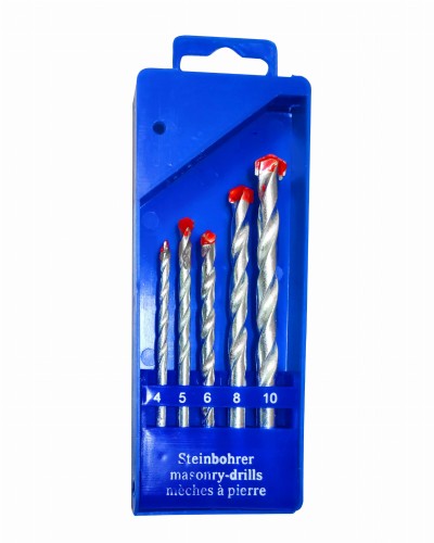 ARTPOL Zestaw wierteł do muru 4-10mm 5szt