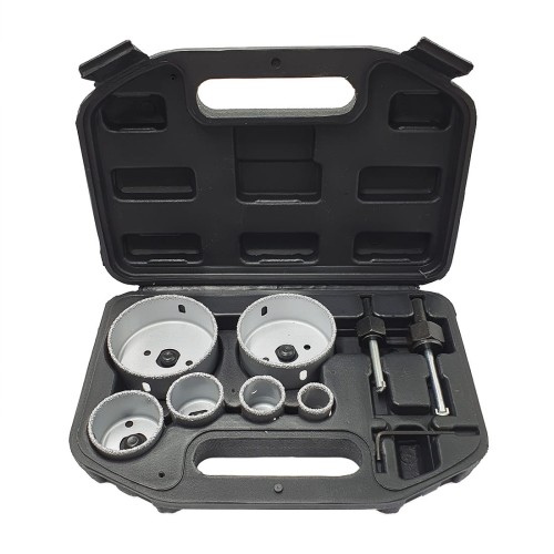 FALON TECH Otwornice wolframowe do glazury 8 szt. FT016010