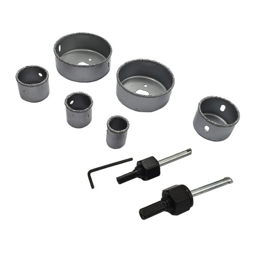 FALON TECH Otwornice wolframowe do glazury 8 szt. FT016010 1