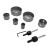 FALON TECH Otwornice wolframowe do glazury 8 szt. FT016010 1