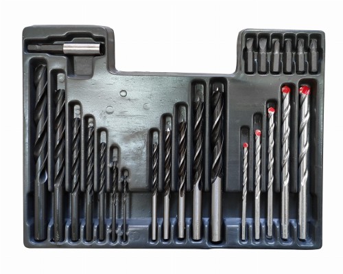 ARTPOL Zestaw wierteł, bitów, kołków 300el. 1