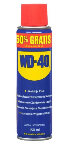 WD-40 PREPARAT WIELOFUNKCYJNY 100ml +50ml gratis