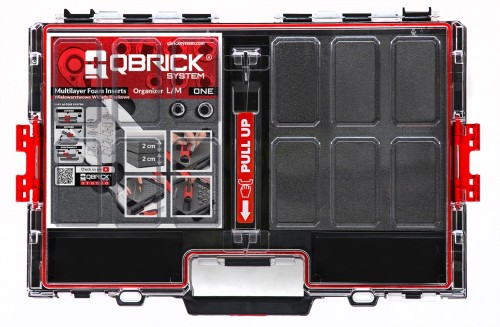 QBRICK Organizer One L Foam z wkładem piankowym