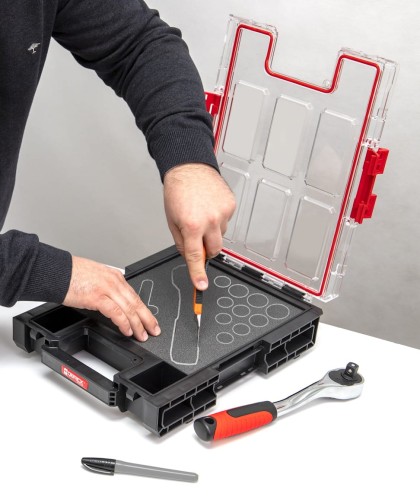 Qbrick Organizer One M Foam z wkładem piankowym 4