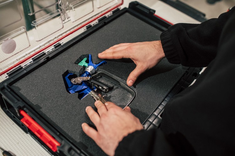 Qbrick Skrzynka narzędziowa System PRO Organizer 300 MFI z wkładem piankowym