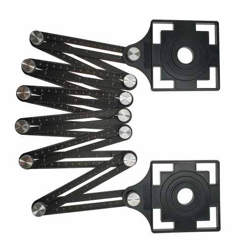 FALON TECH Znacznik otworów do płytek 12 ramion 5 otworów FT0125