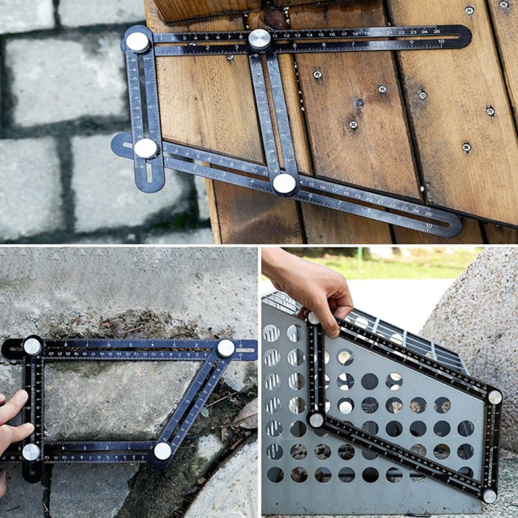 FALON TECH Znacznik otworów do płytek 12 ramion 5 otworów FT0125 1