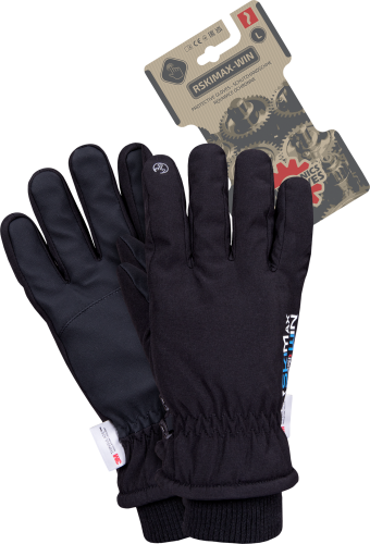 REIS Rękawice robocze ocieplane przeznaczone do pracy z ekranami dotykowymi r. XL