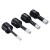FALON TECH Otwornice diamentowe do gresu i betonu zestaw 4 szt. + adapter M14 3/8" FT04DH 4