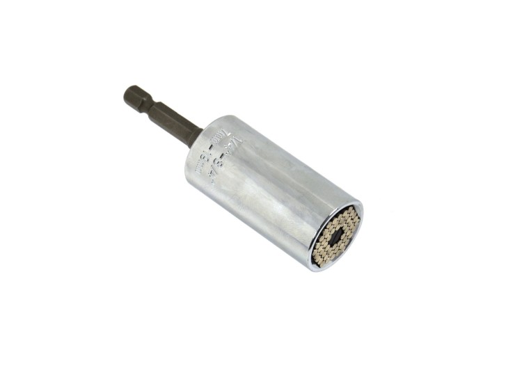 FALON TECH Nasadka uniwersalna igiełkowa 7-19mm 3/8" + adapter 3/8" FT3804