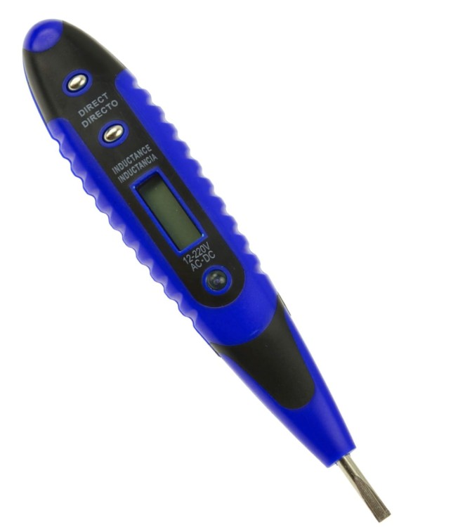 FALON TECH Próbnik napięcia LCD 12-220V FT1528