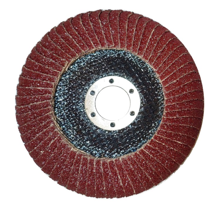 FALON TECH Tarcza lamelowa listkowa do pachwin 125mm P40 FTGFD12540HP 2