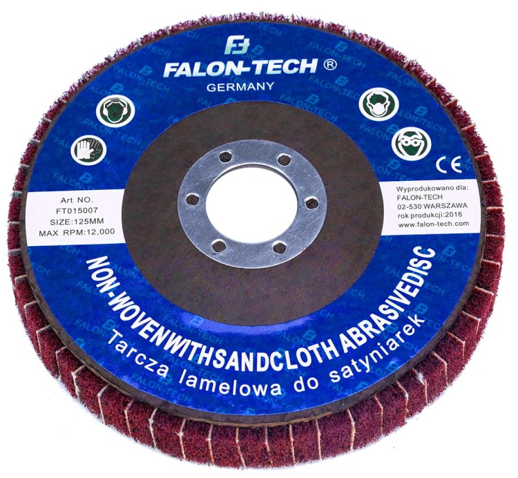 FALON TECH Tarcza do satyniarek lamelowa 125mm FT015007