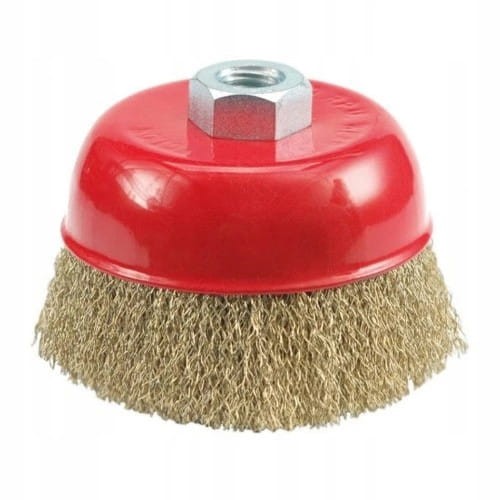 FALON TECH Szczotka miedziowana czołowa 125mm M14 FT53125FM