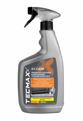 TECMAXX Preparat do czyszczenia klimatyzatorów i układów klimatyzacji A/C CLEAN 650ml
