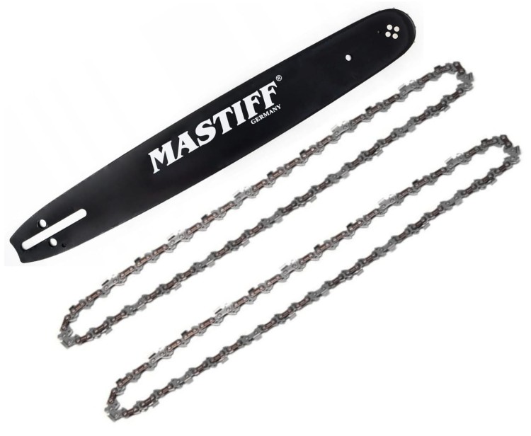 MASTIFF  Prowadnica z 2 łańcuchami 16" 40cm 0,325 66 ogniw MFG16032566