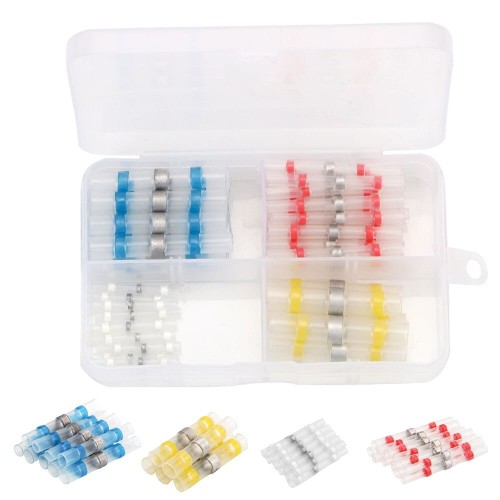 FALON TECH Osłonki lutownicze złącza termokurczliwe 50szt. FT4550