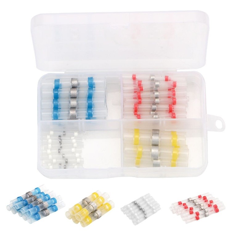 FALON TECH Osłonki lutownicze złącza termokurczliwe 50szt. FT4550