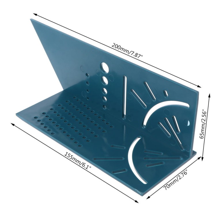 FALON TECH Kątownik japoński stolarski narożny 3D FT123DP 3