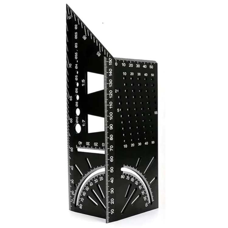 FALON TECH Kątownik japoński stolarski narożny 3D FT123DM