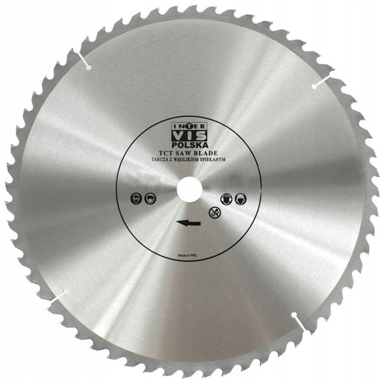 INTER-VIS Tarcza do drewna TCT 500x32mm 60T IVBW50060