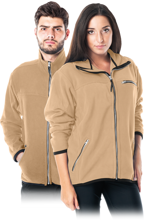 REIS Bluza Polar HONEY  beżowy rozm.XL