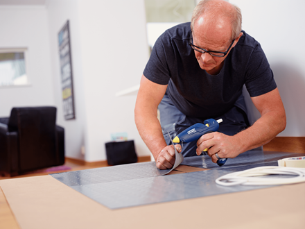 RAPID Bezprzewodowy pistolet do kleju CG 270 1