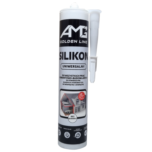 AMG Silikon uniwersalny bezbarwny 280ml