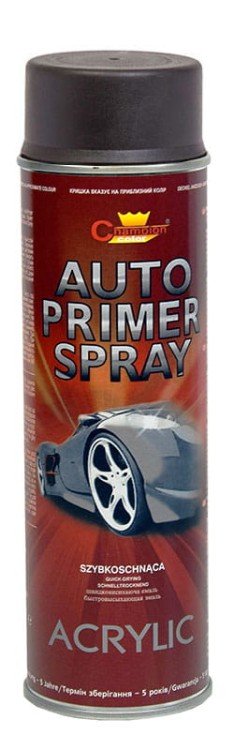 Farba Champion Autolakier akryl 500ml podkład czarny