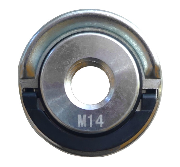 FALON TECH Nakrętka szybkomocująca SDS do szlifierki z poprzeczką srebrna FT0094