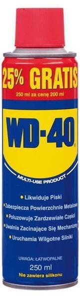 WD-40 PREPARAT WIELOFUNKCYJNY 200ml + 25% gratis 250ml